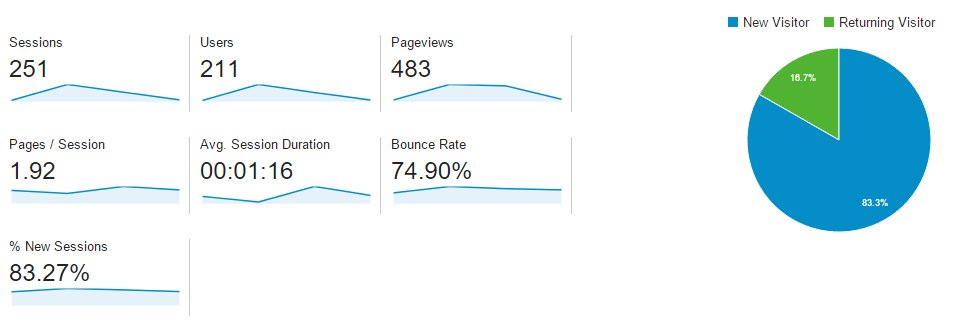 Google Analytics Screenshot
